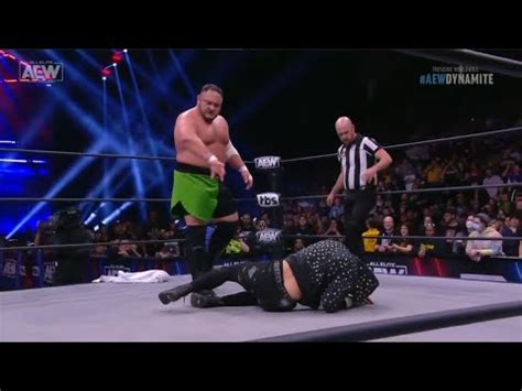 Darby Allin Vs Samoa Joe No Holds Barred TNT Championship AEW