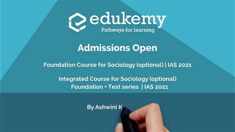 Foundation And Integrated Course For Sociology Optional Test Series Ias 2021 Youtube