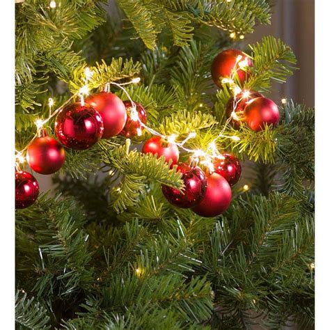 This Lighted Six Strand Shatterproof Cascade Garland Adds Dramatic