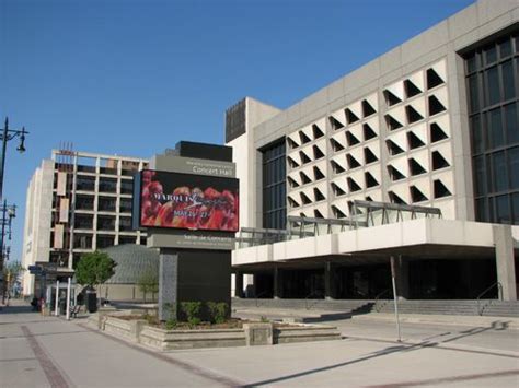 Winnipeg's 1967 Centennial Concert Hall, Planetarium and Museum, in the ...