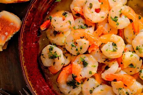 Argentine Red Shrimp Scampi Recipe • Our Big Escape