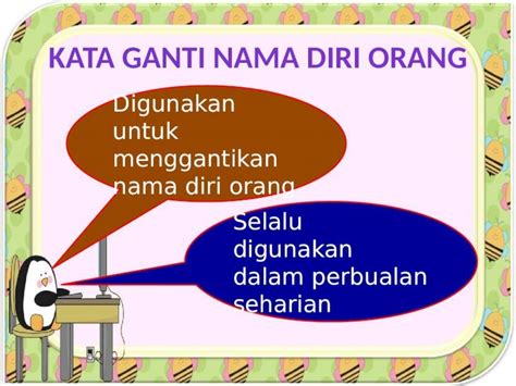 Pptx Kata Ganti Nama Diri Orang Dokumen Tips