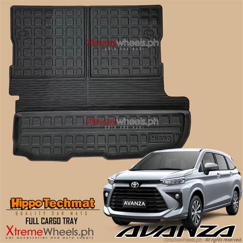 Toyota Avanza E G Turbo Bendable Full Cargo Trunk Tray Only