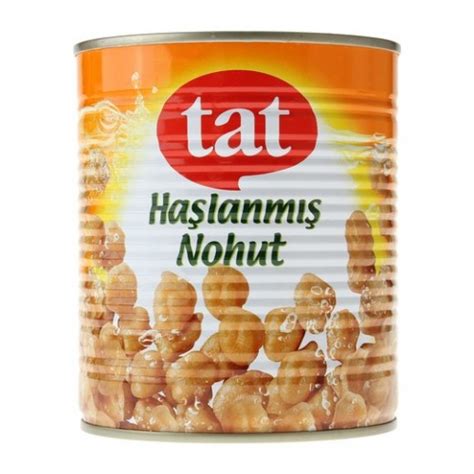 TAT Haşlanmış Nohut 800GR Mimoza Market