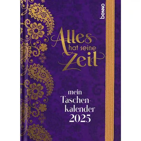 Taschenkalender Alles Hat Seine Zeit Wasglaubstdu