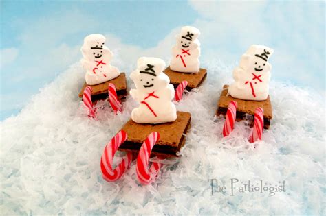 Sledding Snowman S'mores | Fun Family Crafts