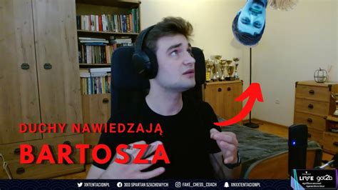 duchy i hologramy nawiedzają Bartosza na streamie YouTube