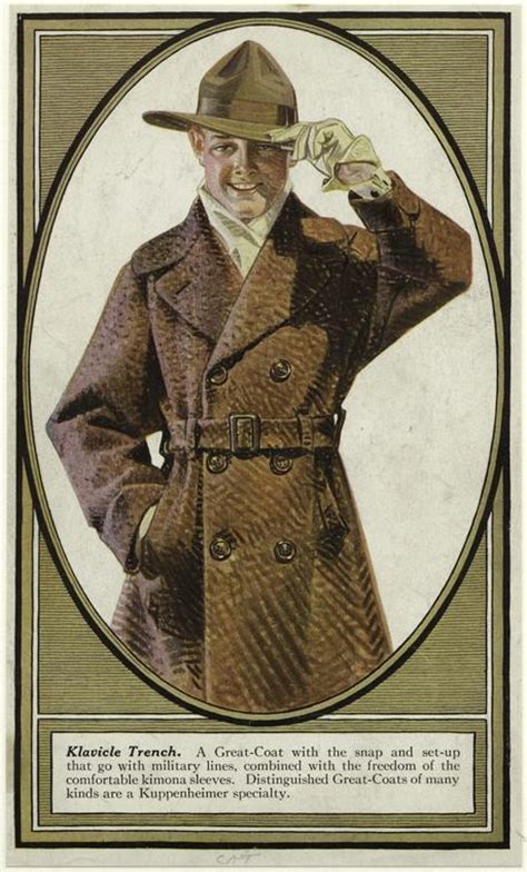 Menswear 1910s Costume Reference