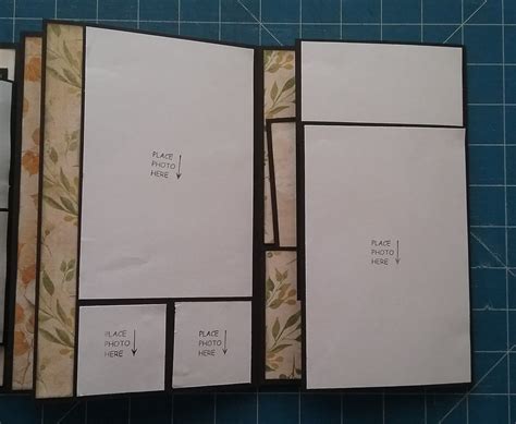 Interactive Flip Card Four Project Sheet Tutorial Mini Folio