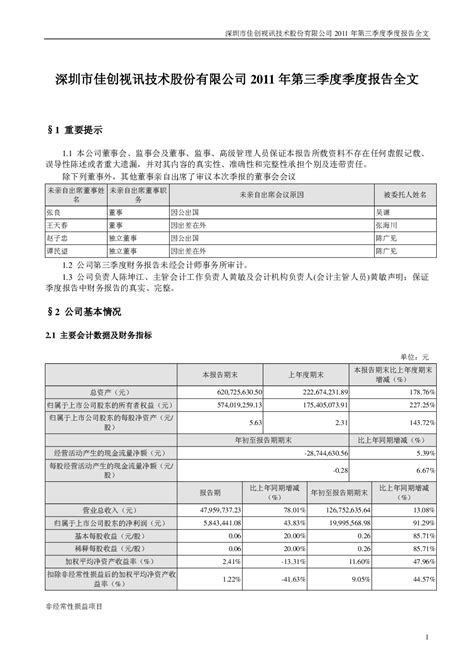 2011 10 21 财报