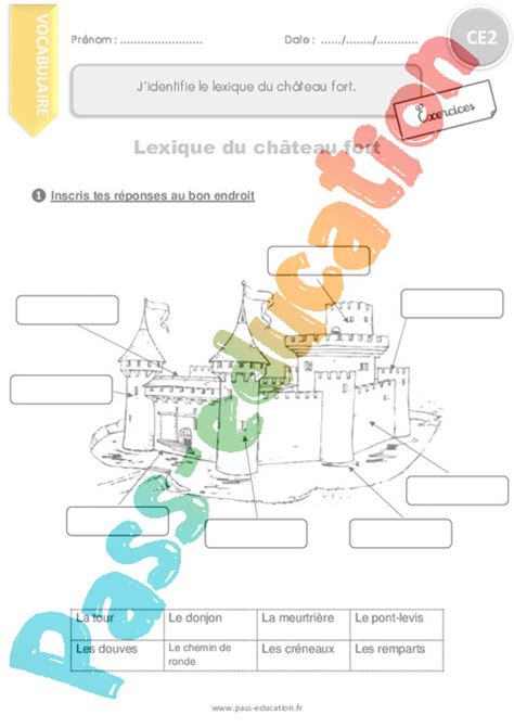 Exercice Lexique Ce Cycle Pass Education Hot Sex Picture