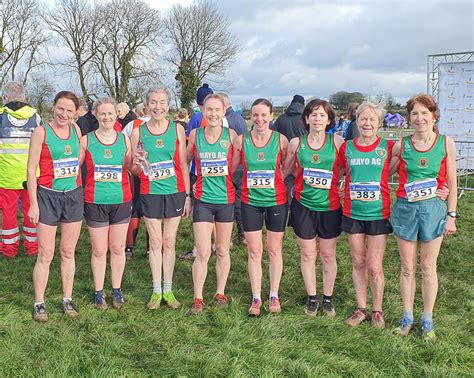 Mayo Ac Win Five Medals At National Masters Cross Country Championships