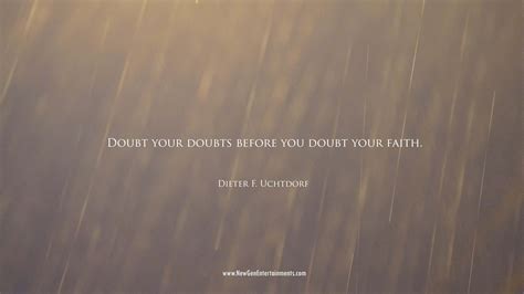 Doubt your doubts before you doubt your faith – New Gen Entertainments