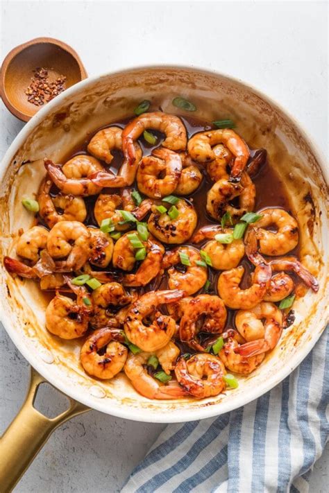 Honey Garlic Shrimp Nourish And Fete