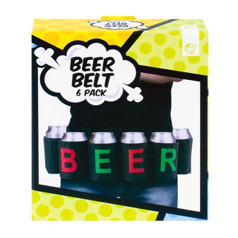 Party Game 6 Pack Beer Belt Online Homewares