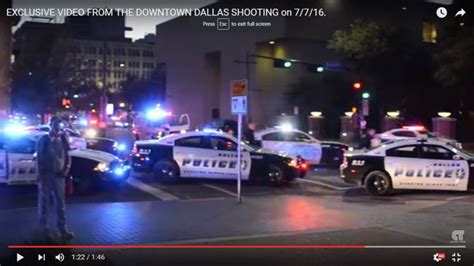 Video Shows Panic In Dallas During Cop Killings