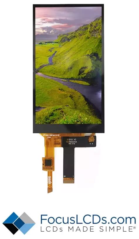 Working With The E Rb Fw C Mipi Display Part Focus Lcds