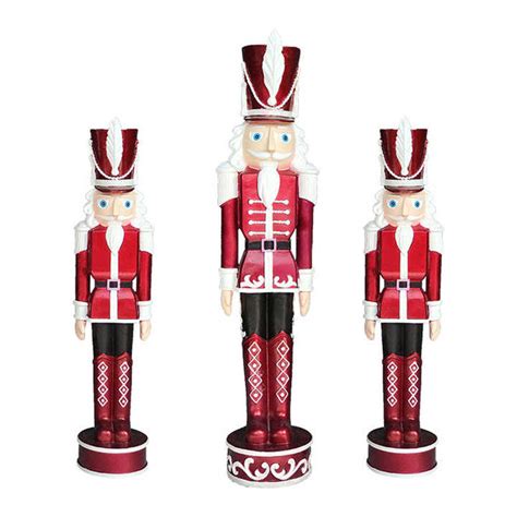 Wholesale Christmas Nutcrackers Resin Christmas Decorative Nutcrackers Traditional Holiday