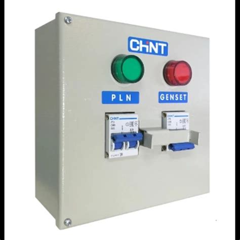 Jual Panel Interlock Chint 2P 6kA Switch PLN Genset Ohm Saklar