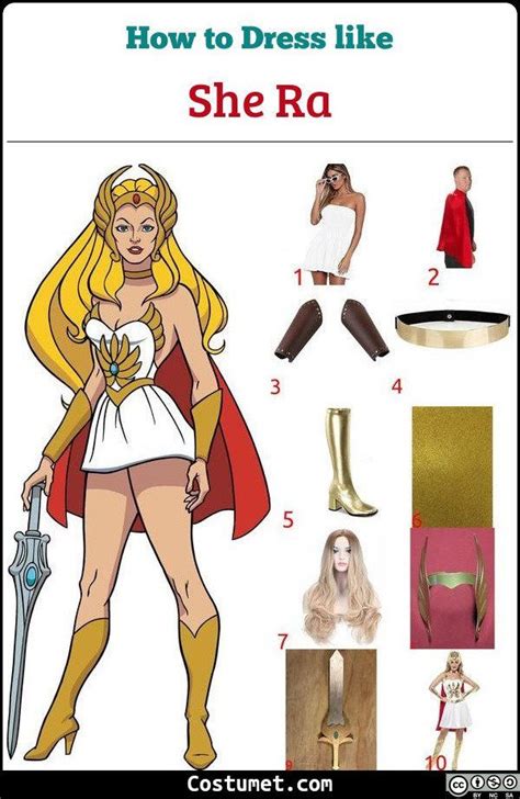 She Ra Princess Of Power Costume For Cosplay And Halloween 2023 She Ra Costume Halloween Party