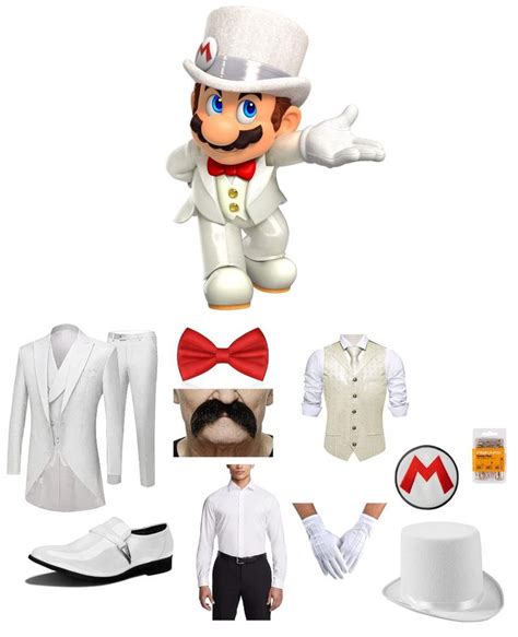 Make Your Own Wedding Mario From Super Mario Odyssey Costume In 2024