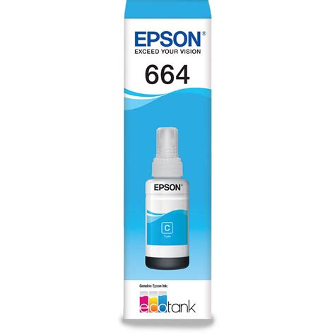 Refil De Tinta Epson T Original Ciano