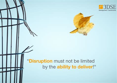 3DSE Disruption Must Not Be Limited By The Ability To Deliver