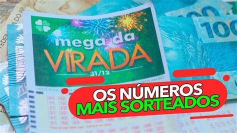 Quais são os números mais sorteados na Mega da Virada Saiba