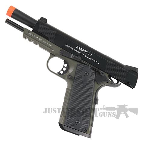 KWA 1911 MK IV PTP Gas Blowback In OD Green Airsoft Pistol