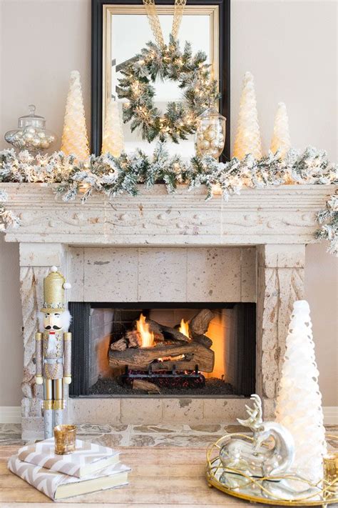 Christmas Fireplace Decorations Rose Gold 2021 – Best Christmas Tree 2021