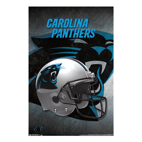 Trends International NFL Carolina Panthers - Helmet 16 Wall Poster