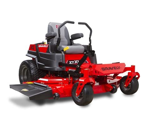 Zero Turn Mower Gravely Ztxl Hp Kawasaki Cut