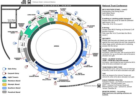 MCG Map Layout