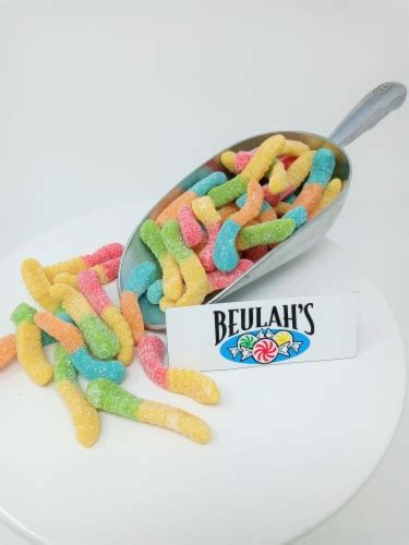 Sour Mini Neon Worms 2 Pounds Gummy Neon Worms Gummi Candy 2 Pounds Fred Meyer