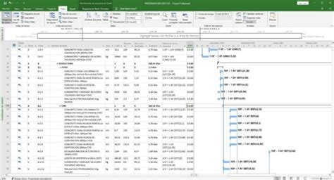 Programacion De Obra Para Edificios Residenciales Tutoriales