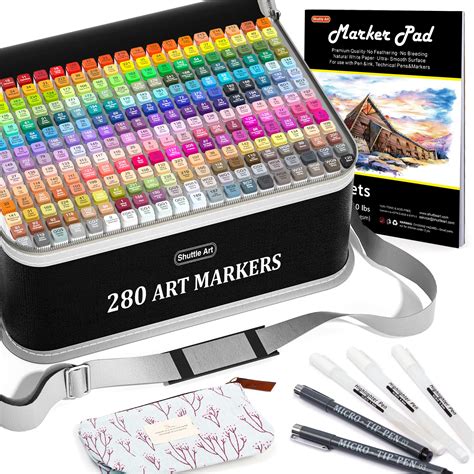 Buy Shuttle Art Colors Dual Tip Alcohol Based Art Markers