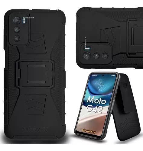 Funda Protector P Moto G Uso Rudo Con Clip Cuotas Sin Inter S