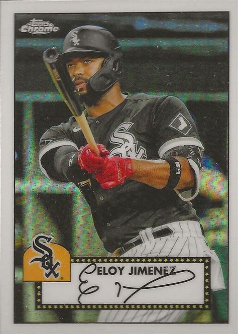 Topps Baseball Topps Redux Chrome Eloy Jimenez Tc Ebay