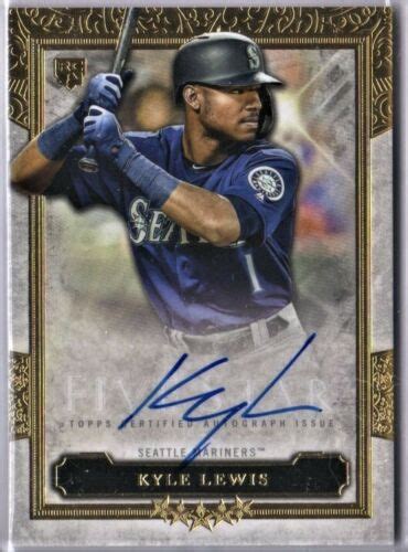 Hottest Kyle Lewis Rookie Cards On Ebay