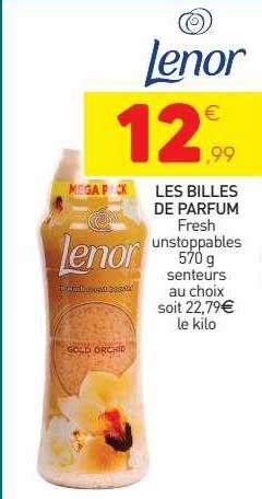 Promo Les Billes De Parfum Lenor Chez Stokomani ICatalogue Fr