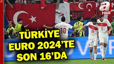 EURO 2024 te Türkiye nin gecesi Çekya ile karşılaşan A Milliler 2 1