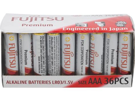 Fujitsu Aaa Premium Alkaline Battery Pcs Shrink Pack Newegg Ca