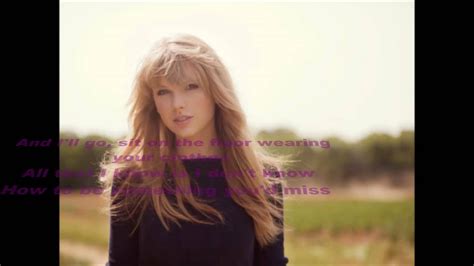 Taylor Swift Last Kiss Lyrics Youtube