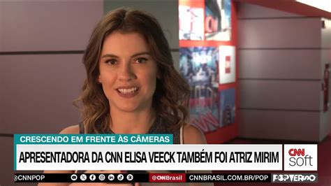 Elisa Veeck âncora da CNN Brasil fala sobre seu trabalho em