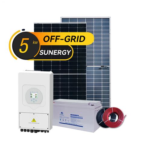 Complete Solar Energy System 2kw 3kw 4kw 5kw Hybrid Solar Panel Power