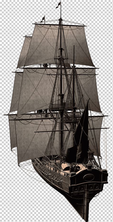 Brigantine Clipper Caravel Barque Nave Barco Carabela Veh Culo