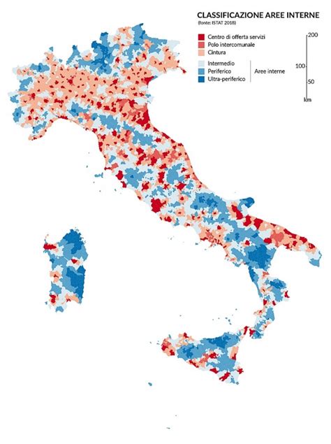 Istat La Geografia Delle Aree Interne Nel 2020 Vasti Territori Tra