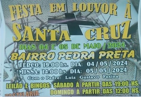 Jornal O Victoriano De Avar Vem A A Festa Em Louvor Santa Cruz No