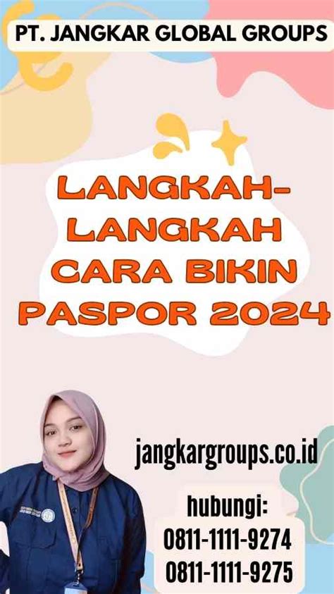 Cara Bikin Paspor Panduan Lengkap Jangkar Global Groups