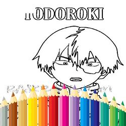 Todoroki Coloring | Online Free HTML5 Games